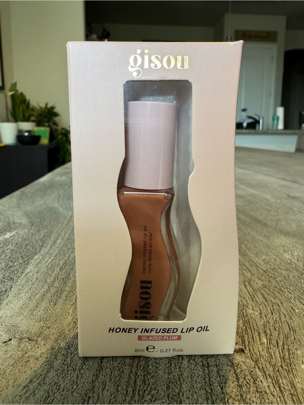 Gisou Honey Infused Lip Oil - Glazed Plum